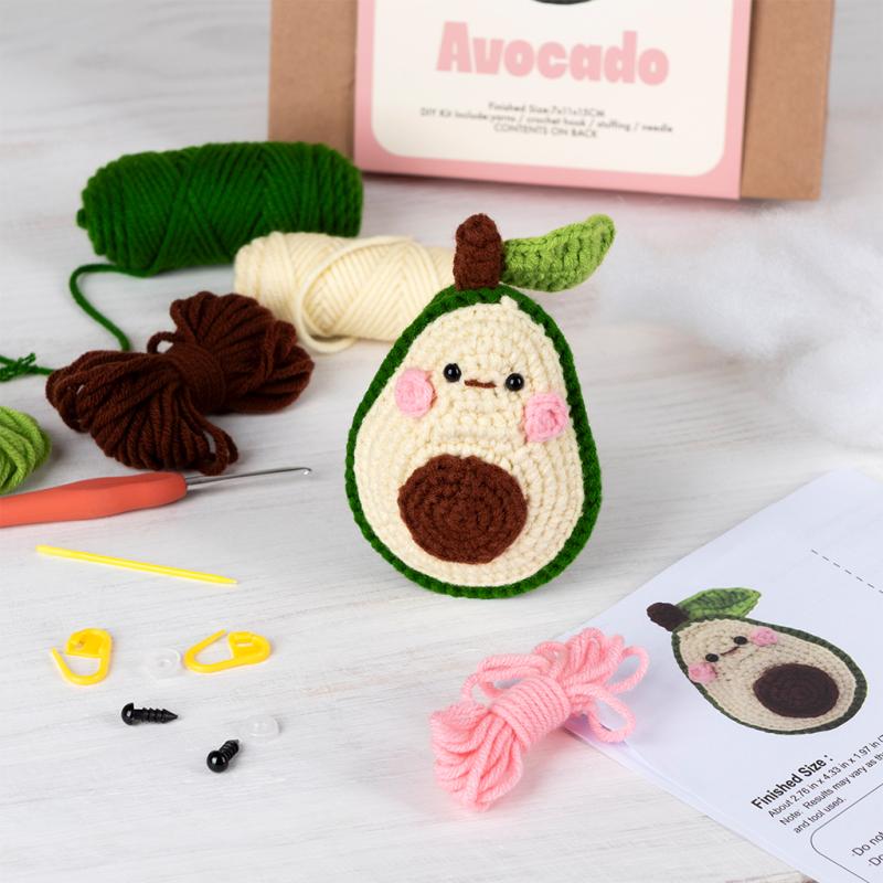 rex london Crochet kit - Avocado