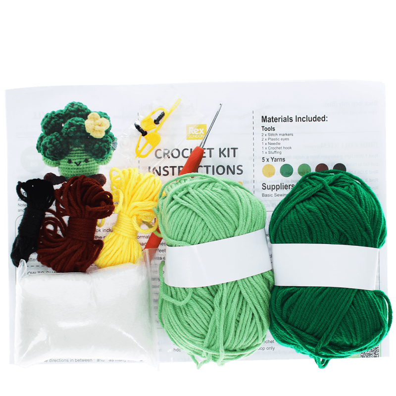 Rex London Crochet Kit - Broccoli
