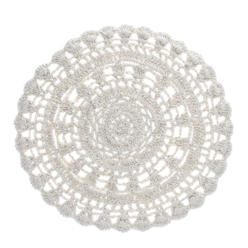 Rex London Crochet Placemat - Ivory
