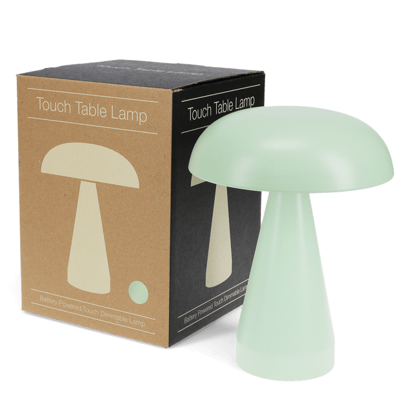 Rex London Dimmable Mushroom Touch Lamp - Mint Green