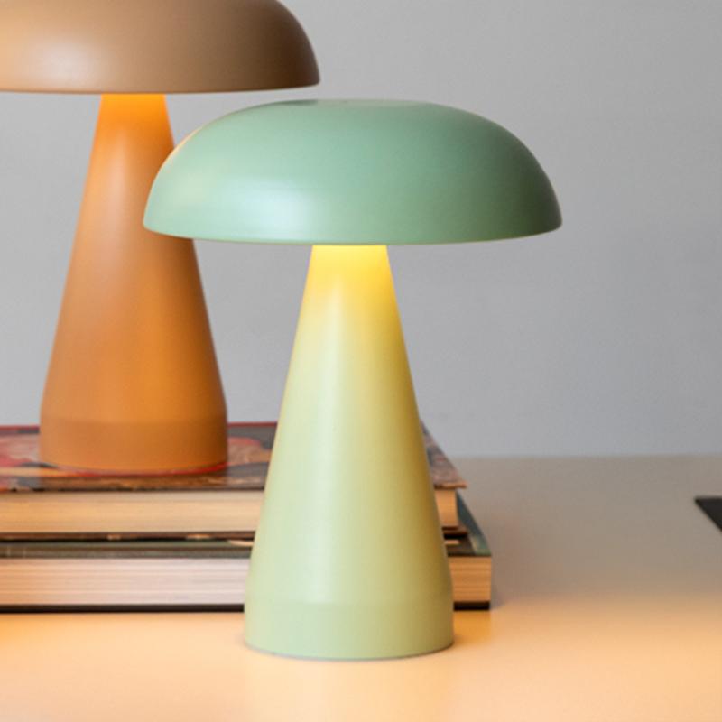 rex london Dimmable mushroom touch lamp - Mint green