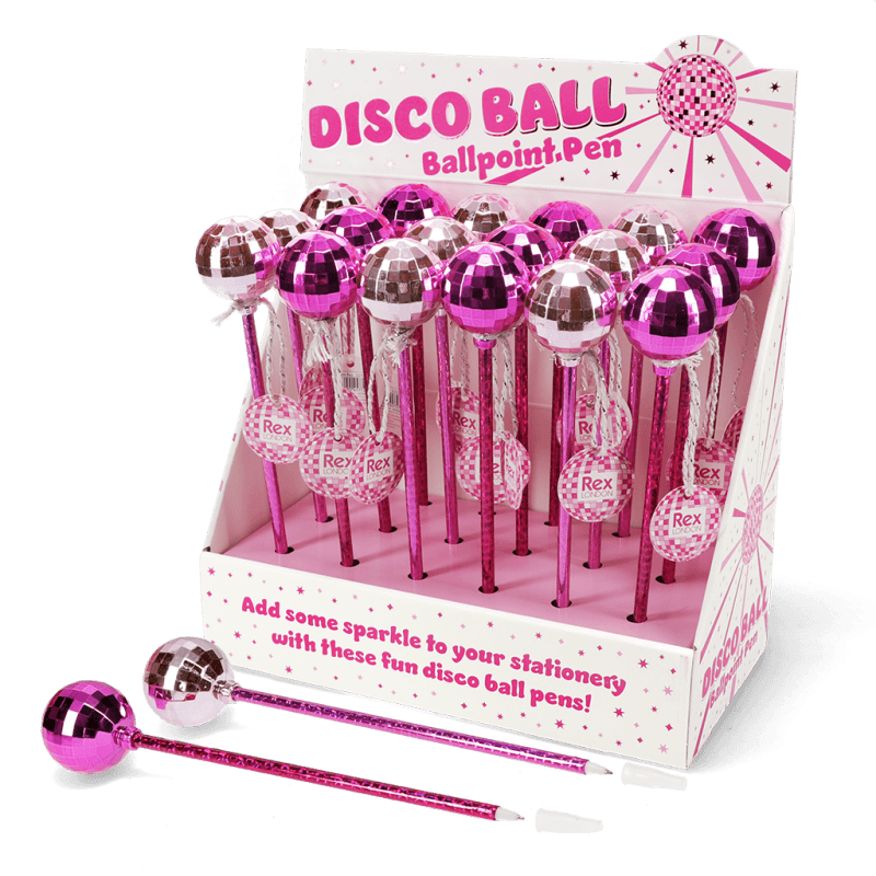 Rex London Disco Ball Pens - Assorted