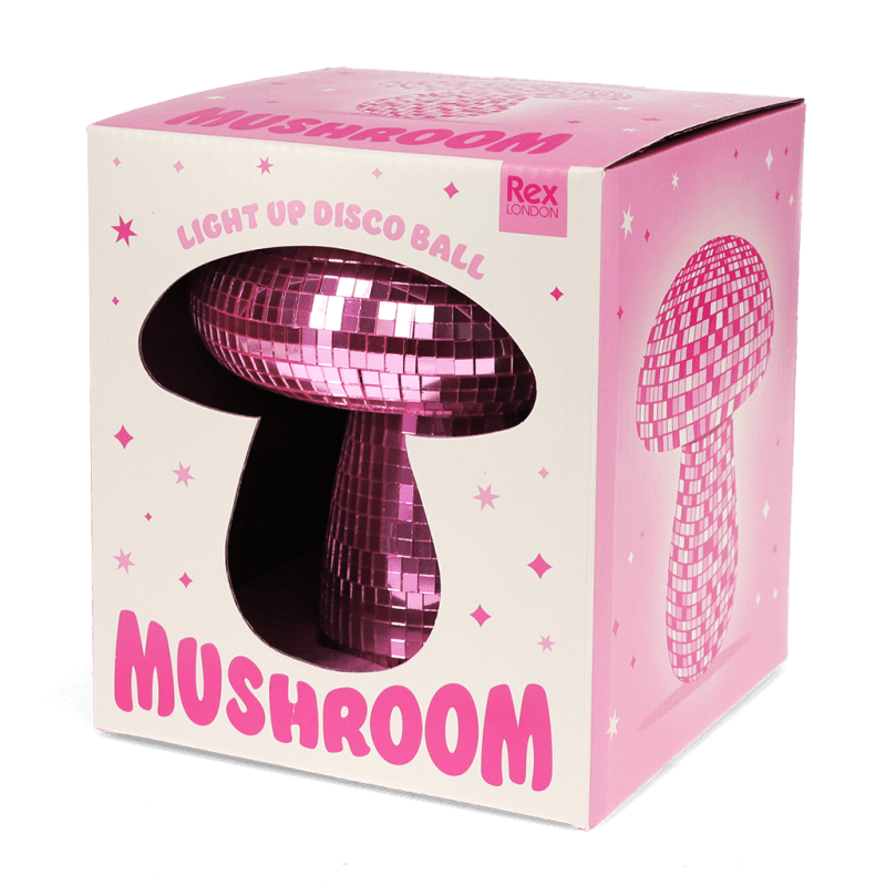 rex london Disco mushroom table lamp - Pink