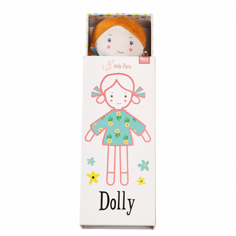 Rex London Dolly In A Box - Little Paris Rag Doll
