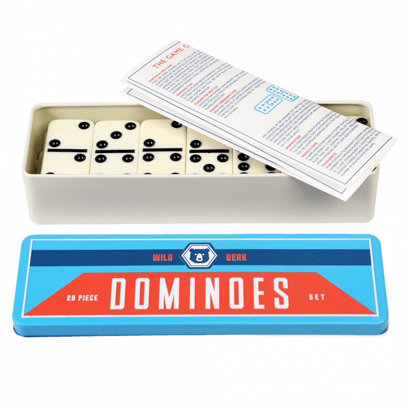 Rex London Dominoes In A Tin - Wild Bear