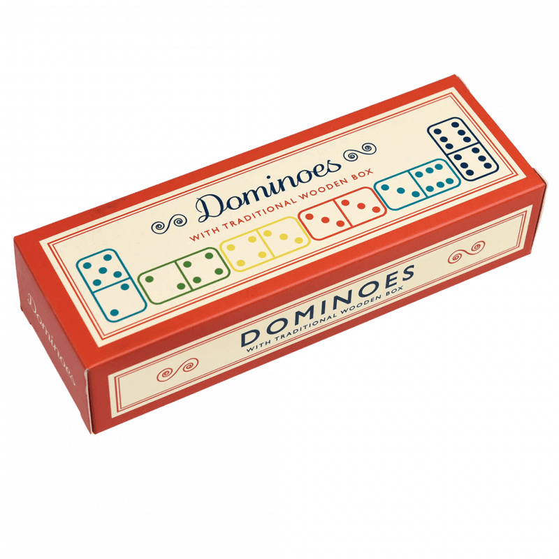 Rex London Dominoes In A Wooden Box