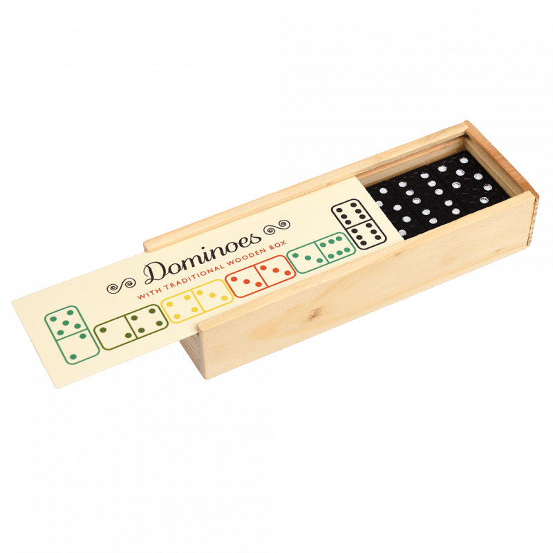 Rex London Dominoes In A Wooden Box