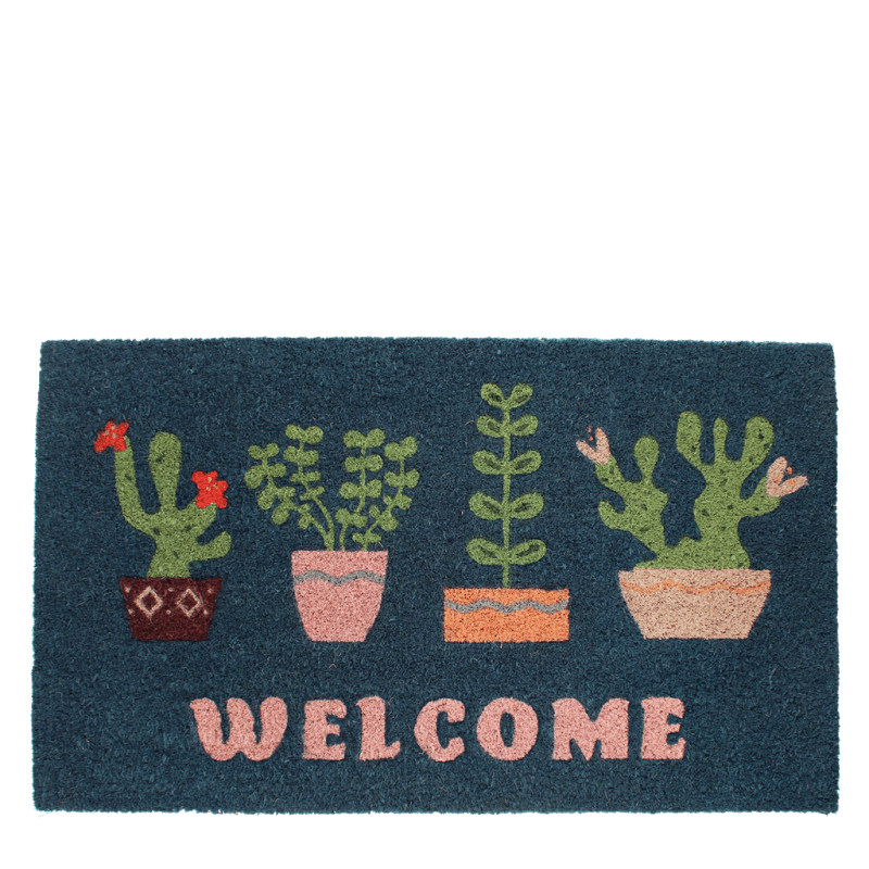 Rex London Doormat - Welcome Plants