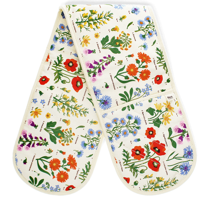 Rex London Double Oven Glove - Wild Flowers