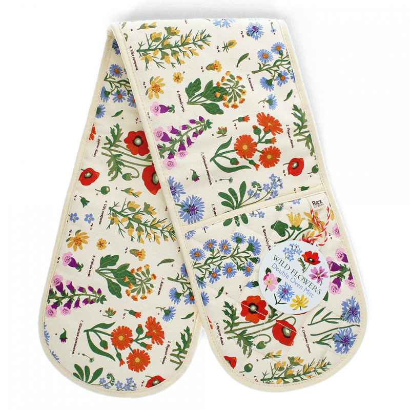 Rex London Double Oven Glove - Wild Flowers