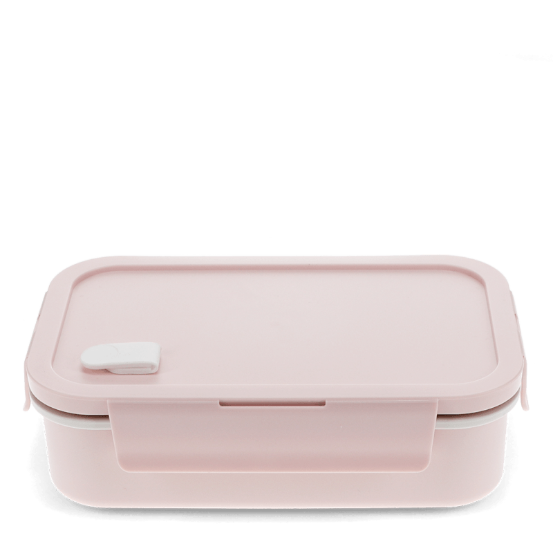 Rex London Double Wall Lunch Box With Divider - Pink