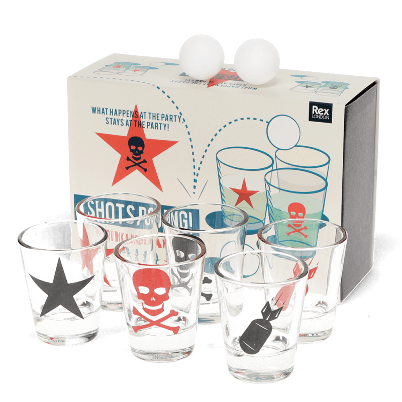 Rex London Drinking Game - Shots Pong