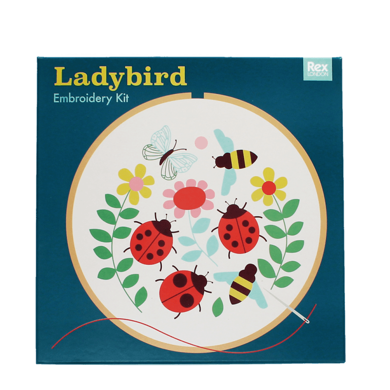 Rex London Embroidery Kit - Ladybird