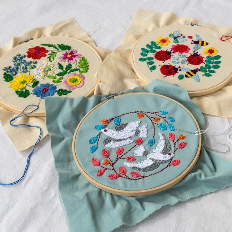 Rex London Embroidery Kit - Wild Flowers
