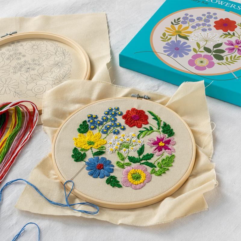rex london Embroidery kit - Wild Flowers