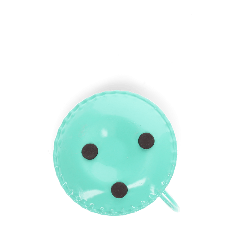 Rex London Enamel Chamberstick Candle Holder - Aqua