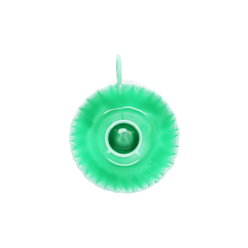 Rex London Enamel Chamberstick Candle Holder - Green