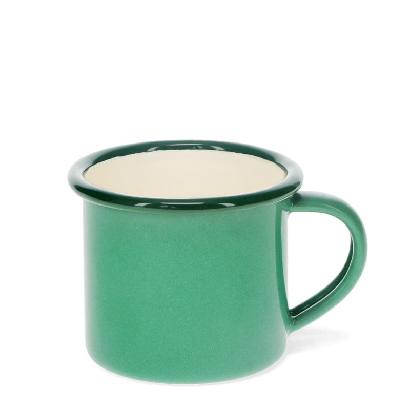 Rex London Enamel Espresso Mug 150ml - Green