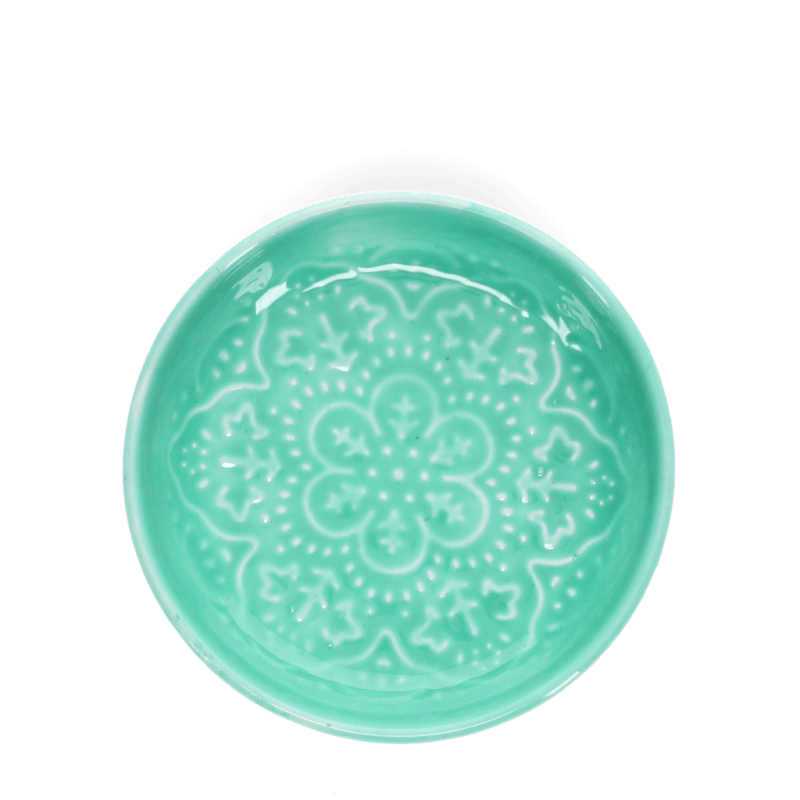 Rex London Enamel Trinket Dish (10cm) - Aqua