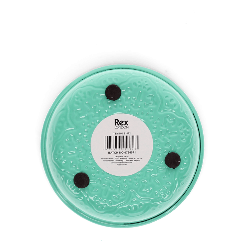 Rex London Enamel Trinket Dish (10cm) - Aqua