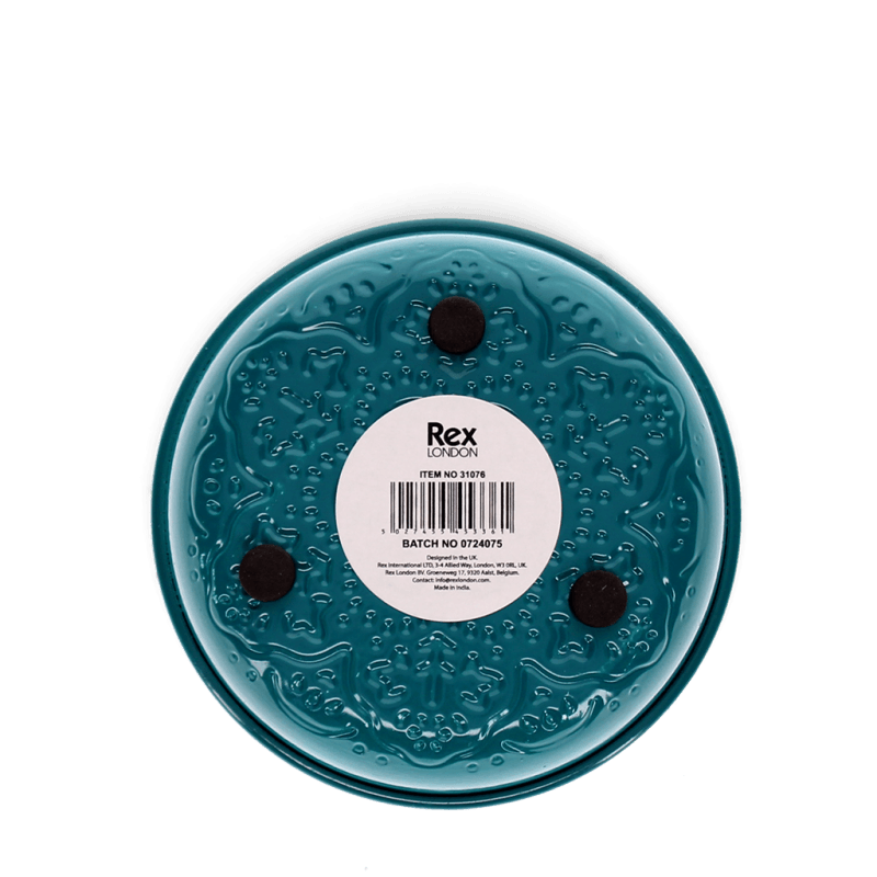 Rex London Enamel Trinket Dish (10cm) - Blue