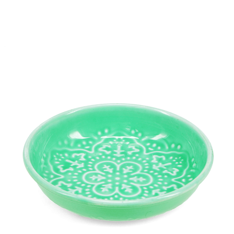 Rex London Enamel Trinket Dish (10cm) - Green