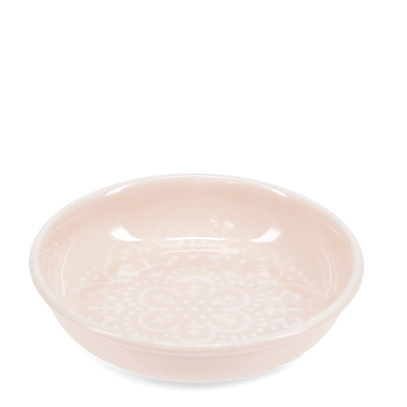 Rex London Enamel Trinket Dish (10cm) - Soft Pink