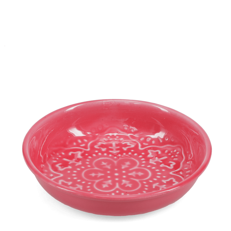 Rex London Enamel Trinket Dish (10cm) - Vibrant Pink