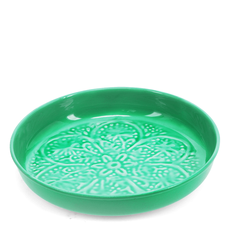 rex london Enamel trinket dish (17.5cm) - Green