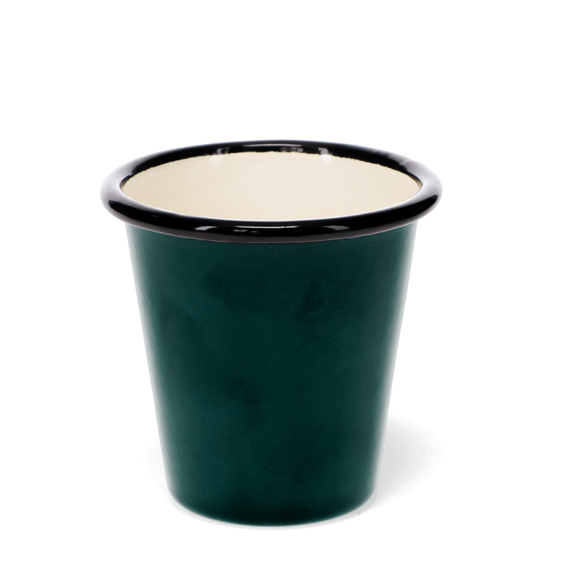 Rex London Enamel Tumbler 300ml - Dark Green