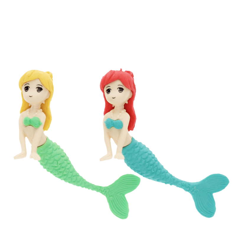 Rex London Erasers (set Of 2) - Mermaid