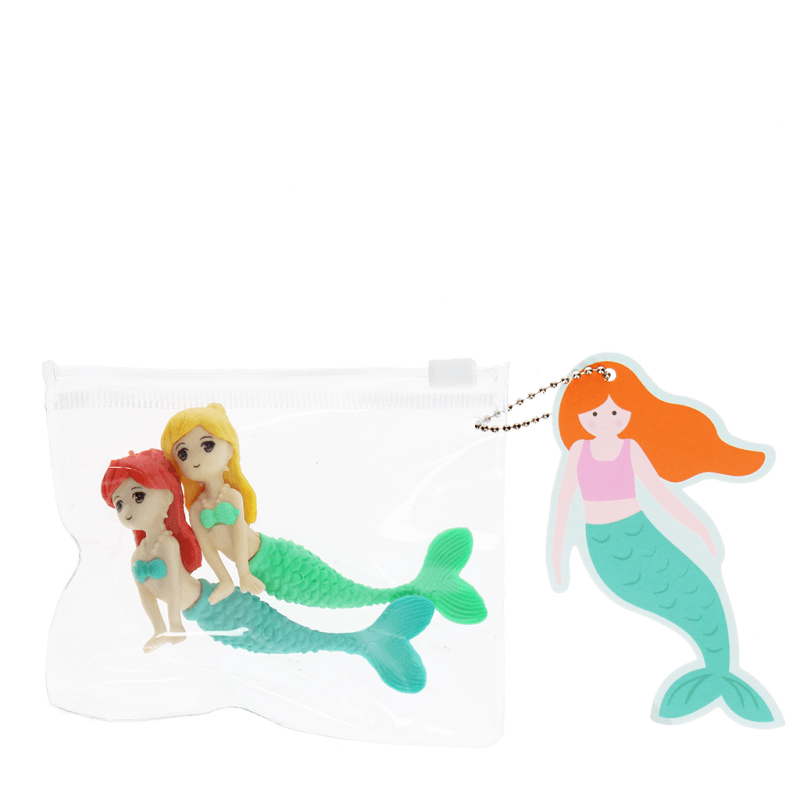Rex London Erasers (set Of 2) - Mermaid