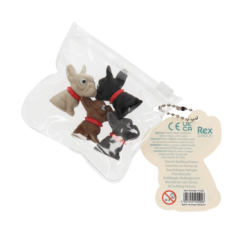 Rex London Erasers (set Of 4) - Dogs