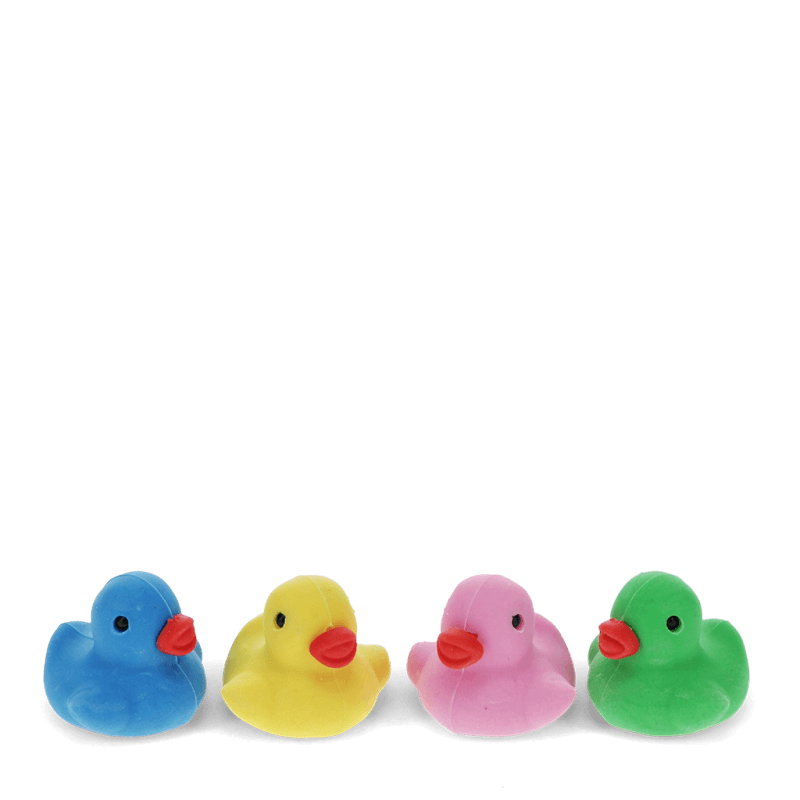 Rex London Erasers (set Of 4) - Ducks