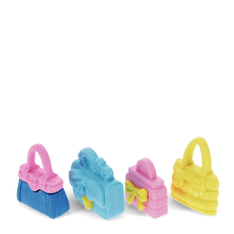 Rex London Erasers (set Of 4) - Handbags