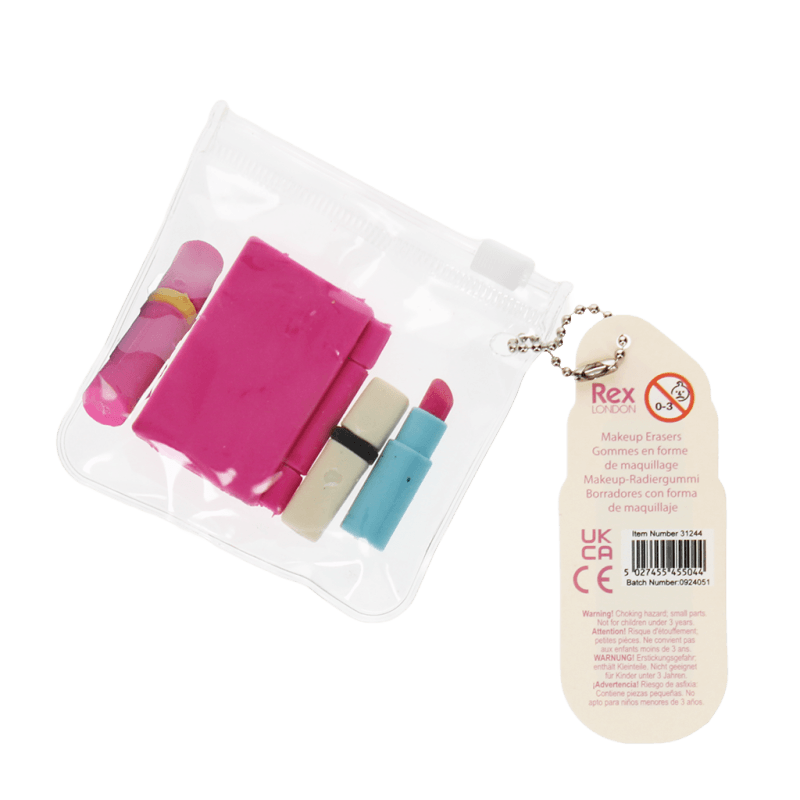 Rex London Erasers (set Of 4) - Makeup