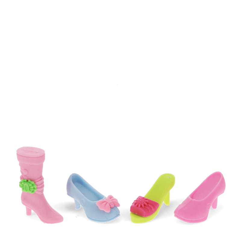 Rex London Erasers (set Of 4) - Shoes