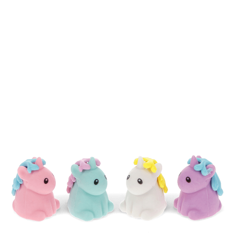 Rex London Erasers (set Of 4) - Unicorns
