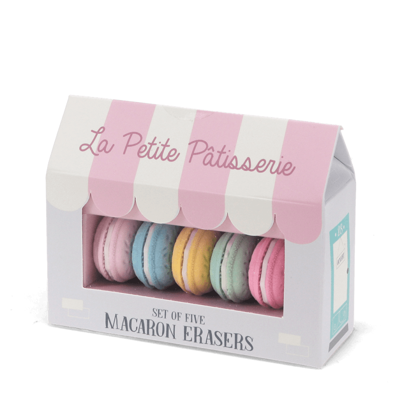 Rex London Erasers (set Of 5) - Macarons