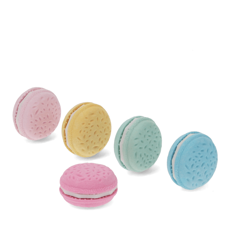 Rex London Erasers (set Of 5) - Macarons