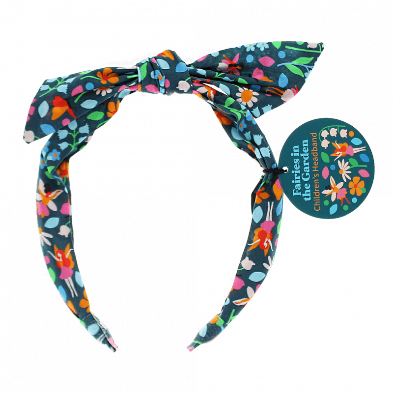 Rex London Fabric Headband - Fairies In The Garden