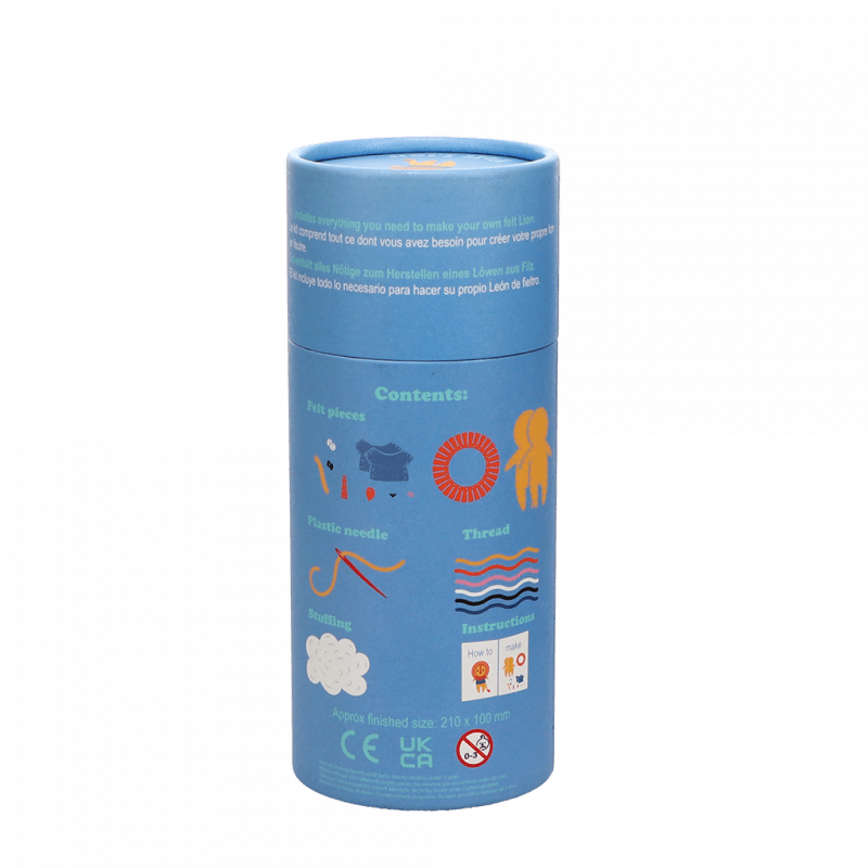 Rex London Felt Craft Kit - Sew Your Own Lion