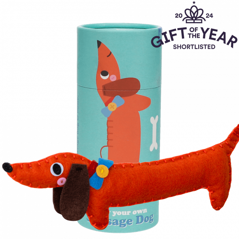 Rex London Felt Craft Kit - Sew Your Own Sausage Dog