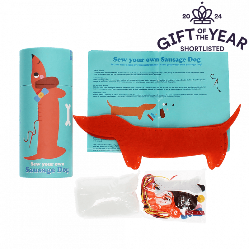 Rex London Felt Craft Kit - Sew Your Own Sausage Dog