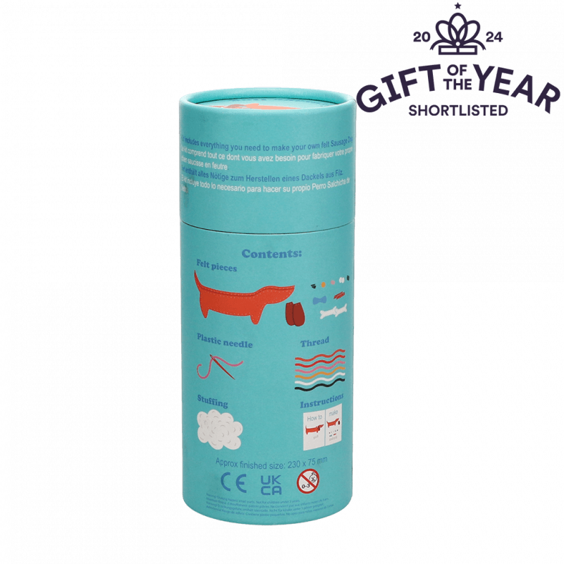 Rex London Felt Craft Kit - Sew Your Own Sausage Dog