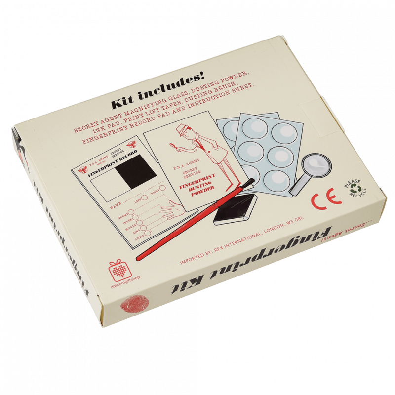 Rex London Fingerprint Detective Set - Secret Agent