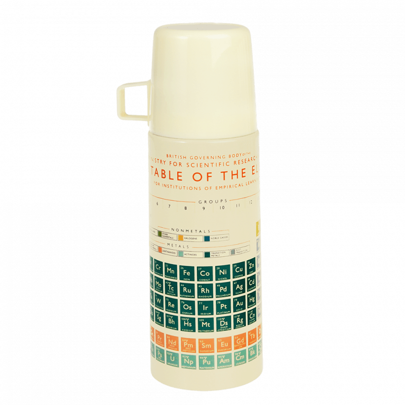 Rex London Flask And Cup 350ml - Periodic Table