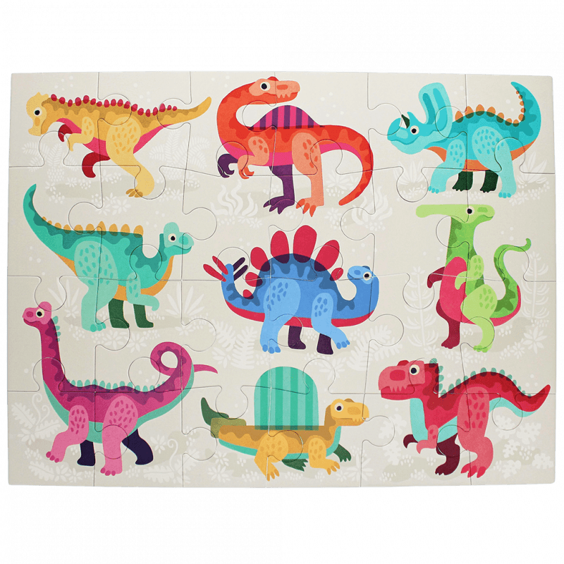 Rex London Floor Puzzle (24 Pieces) - Baby Dinos