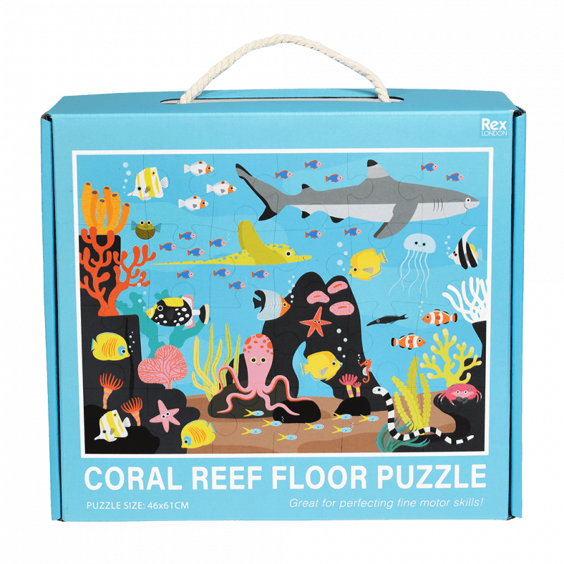 Rex London Floor Puzzle (24 Pieces) - Coral Reef