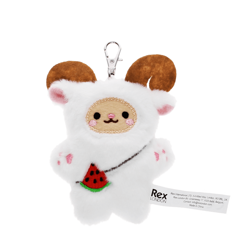 Rex London Fluffy Keyring Bag Charm - Yeti